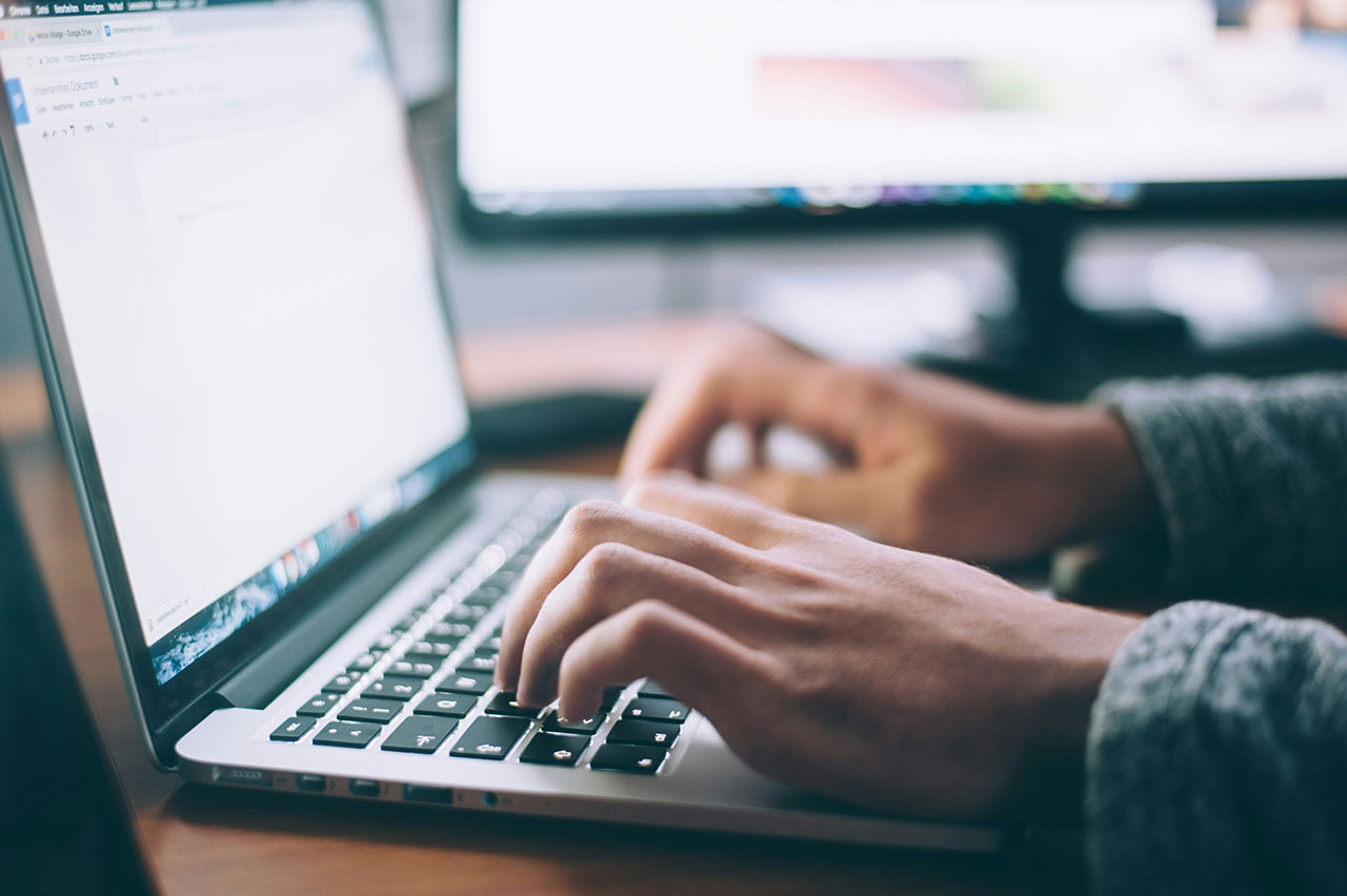 laptop google document