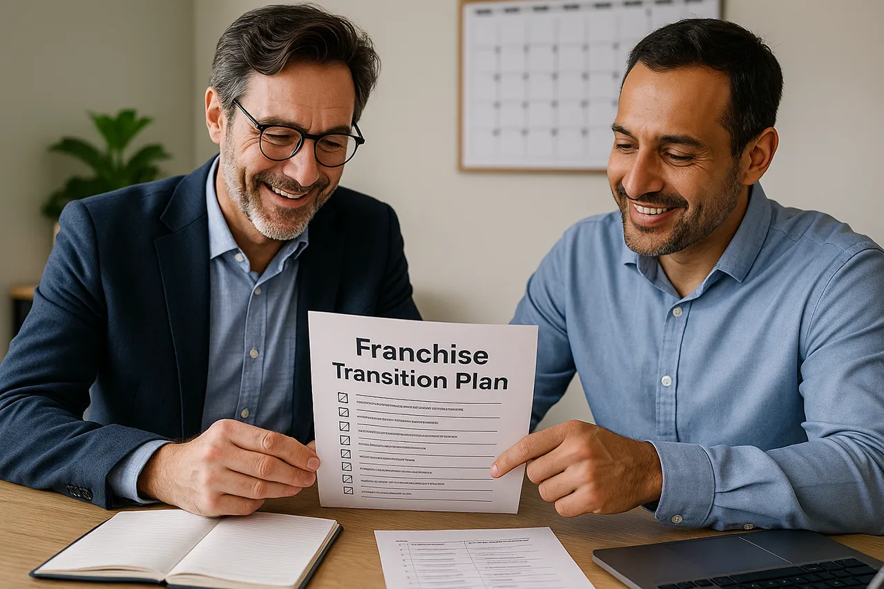 franchise transition plan franchisees meeting
