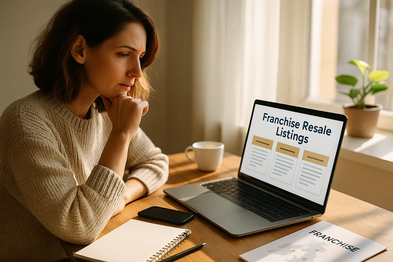buying franchise resale listing